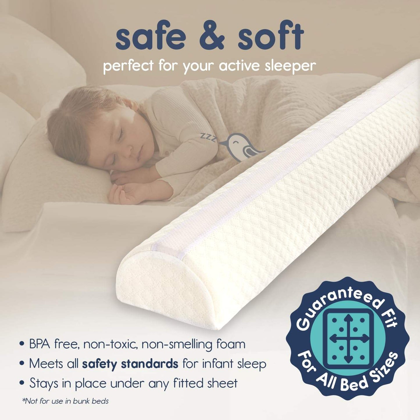 Toddler Foam Bed Bumper