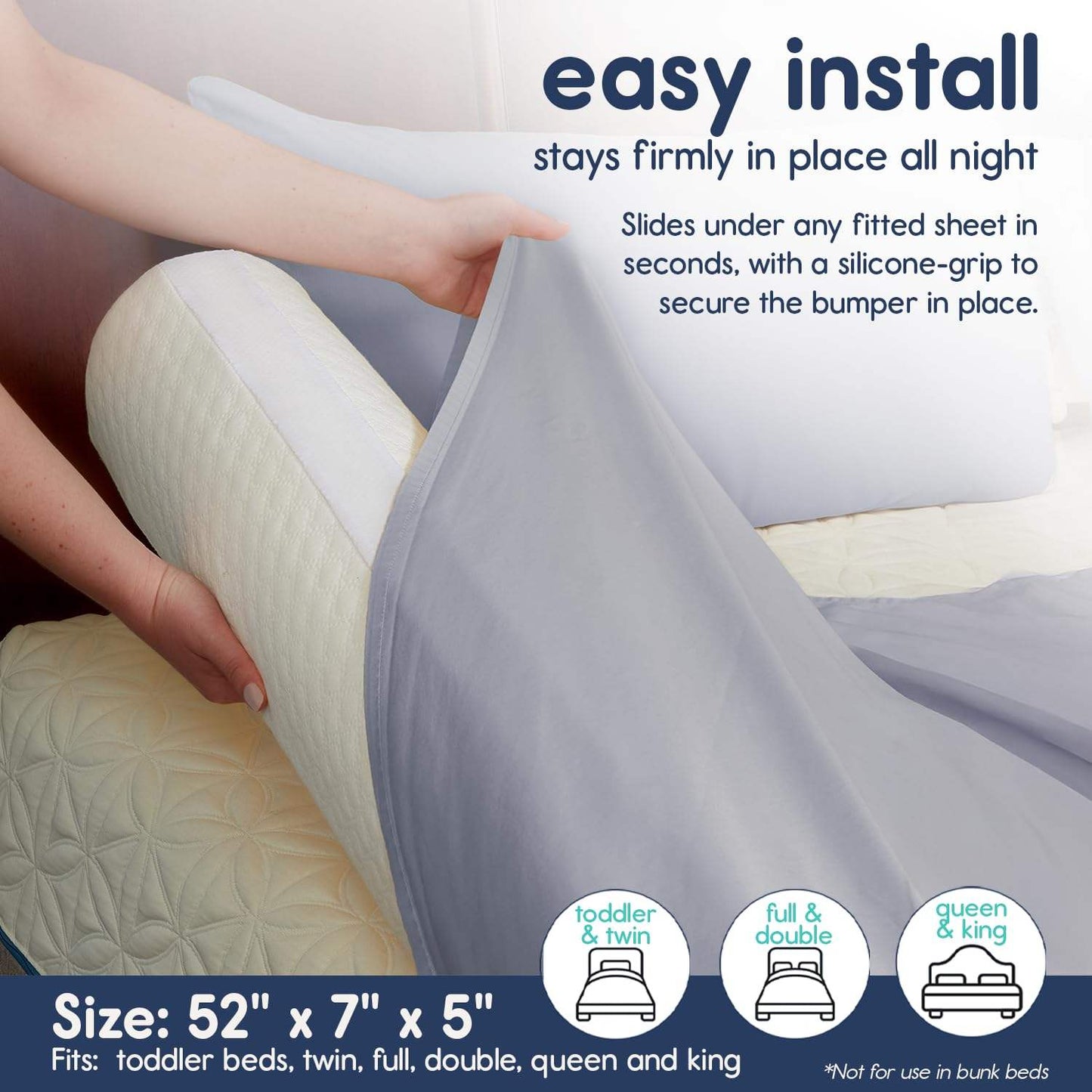 Toddler Foam Bed Bumper