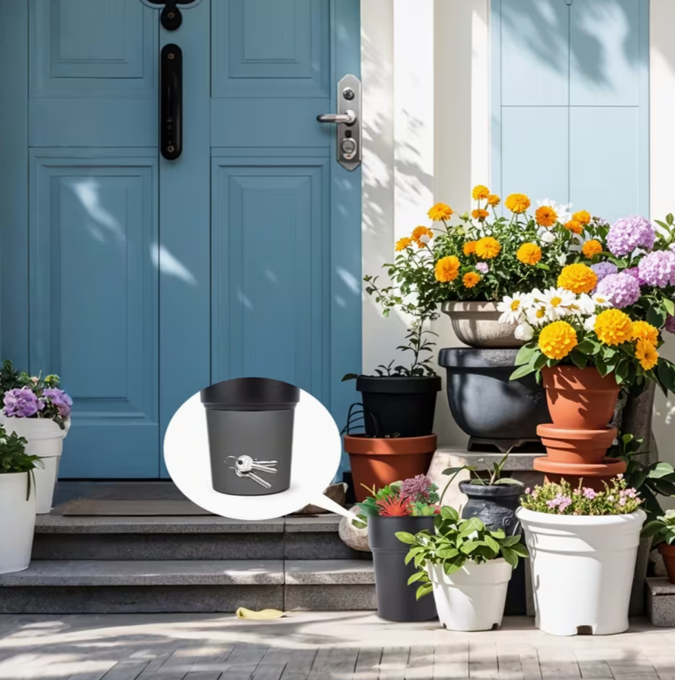 Flower Pot Hidden Safe