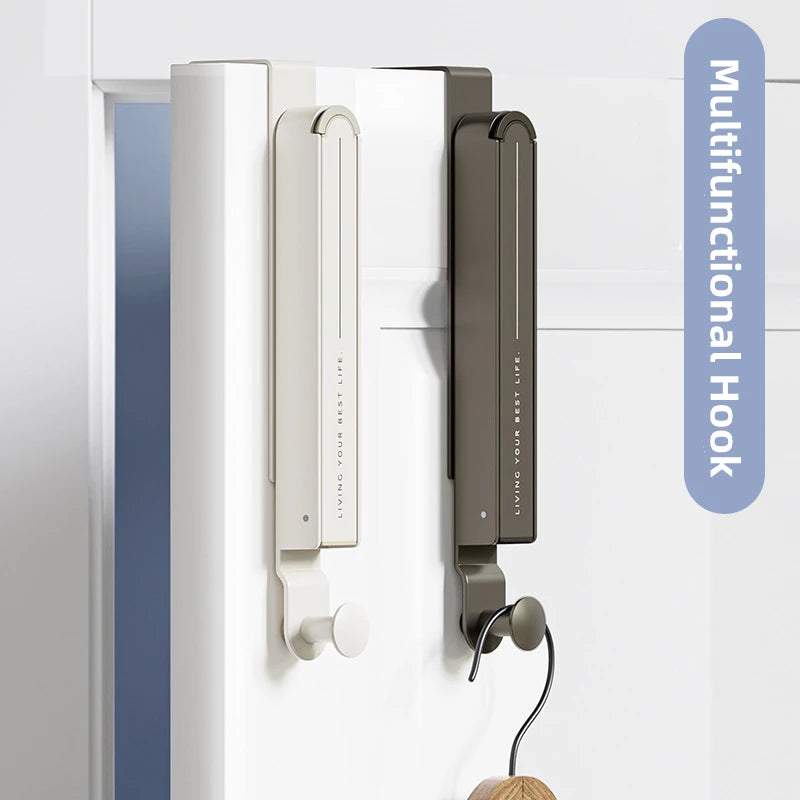 No-Drill Metal Door Cloth Hanger