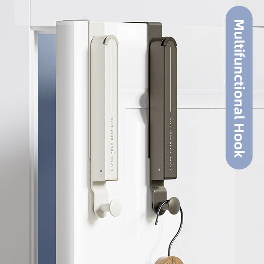 No-Drill Metal Door Cloth Hanger