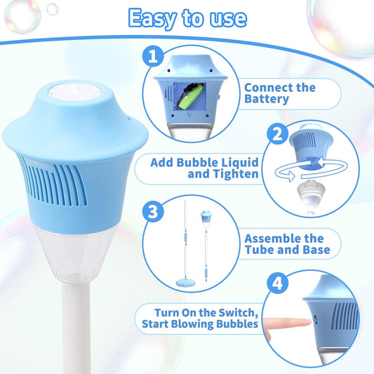 Rechargeable Standing Bubble Machine