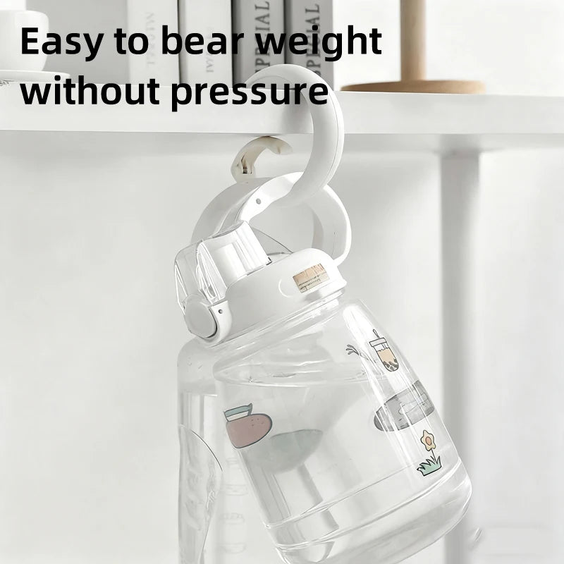 Portable Punch Free Hanging Desk Hook (Pack of 4)