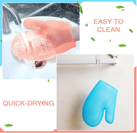 Honeycomb Exfoliating Bath Glove