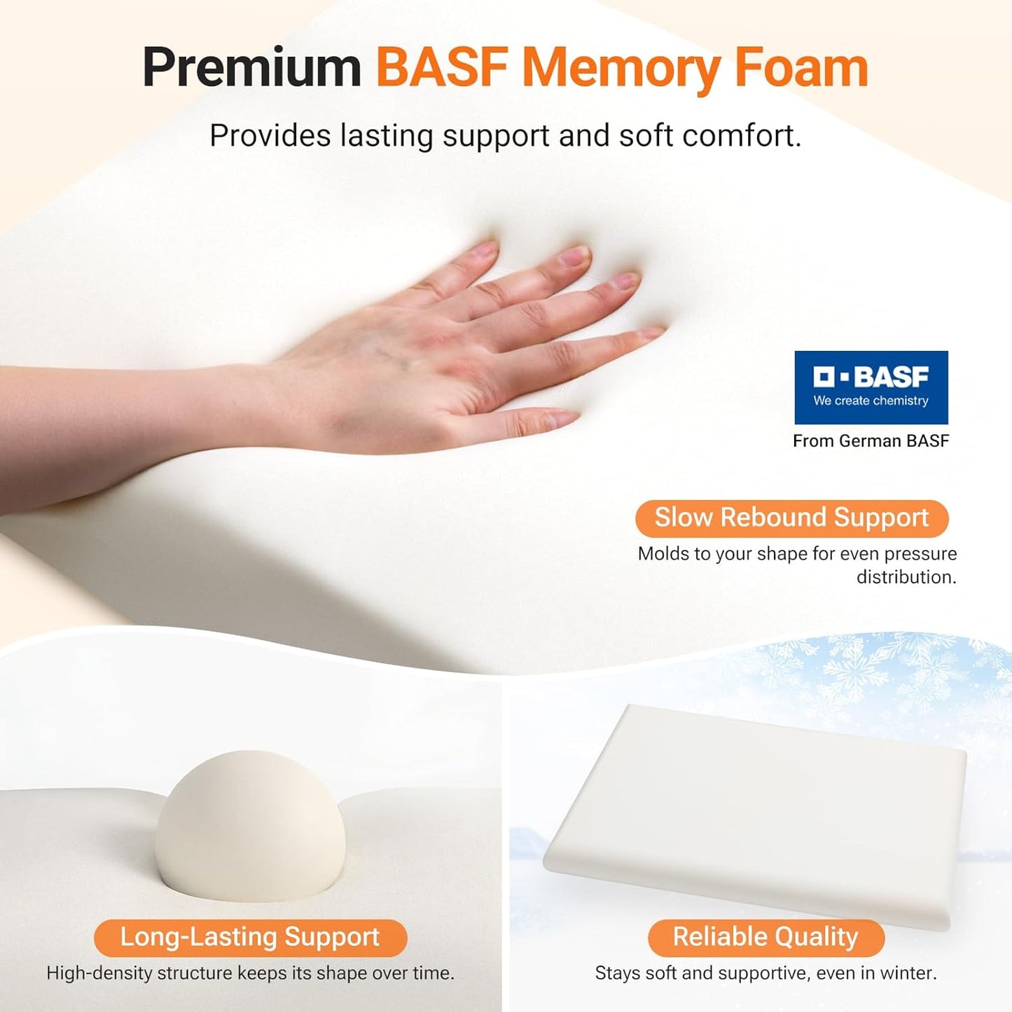 Detachable Dual Layer Ultra Soft Pillow