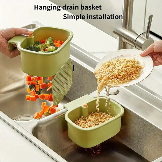 One Press Kitchen Sink Strainer
