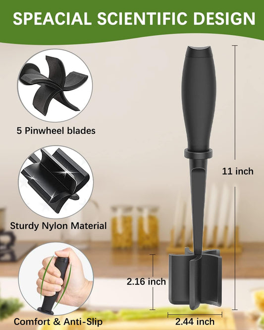 Heat-Resistant Meat Masher