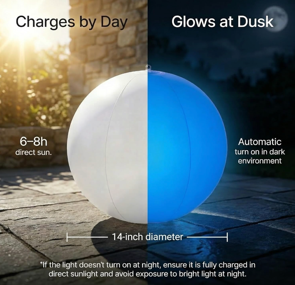 Inflatable Floating Light