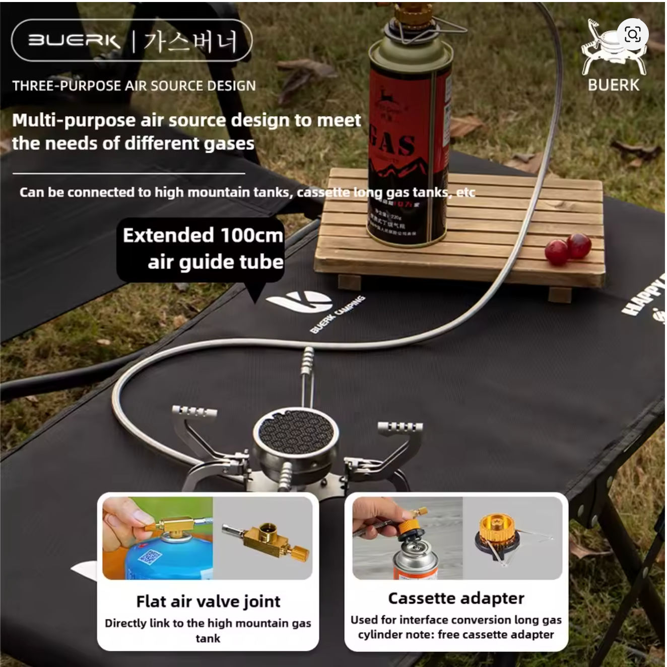 Foldable Portable Gas Burner