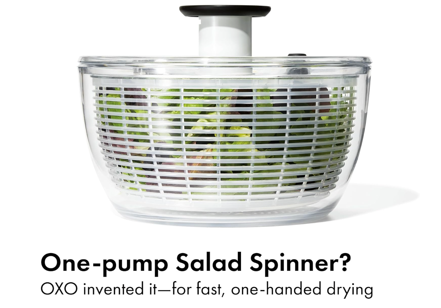 Manual Press Salad Spinner