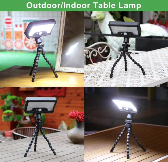 Tripod Octopus Solar Outdoor Light