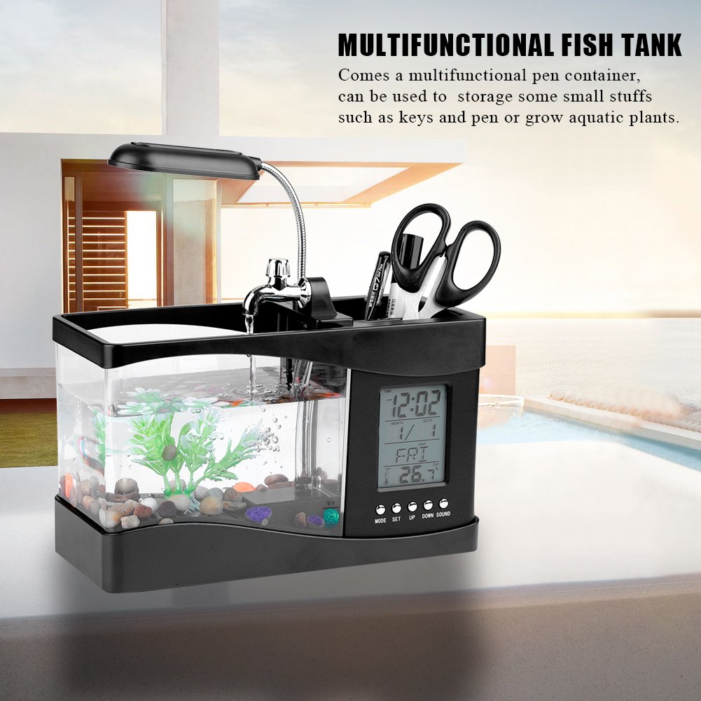 Mini Desktop Fish Tank Aquarium
