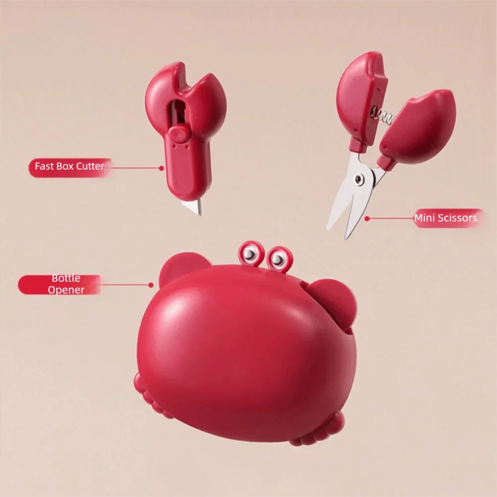 Mini 3-in-1 Crab Magnetic Multifunctional Tool