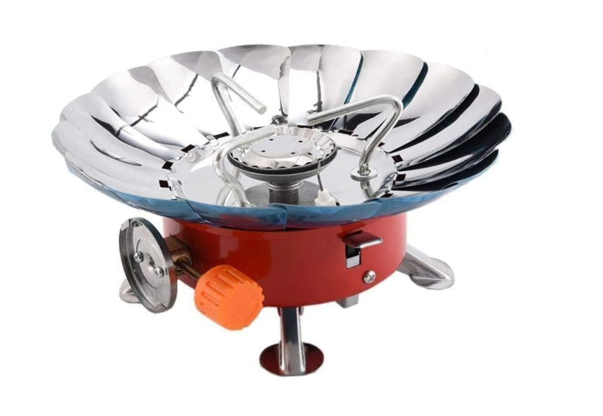 Portable Mini Windproof Lotus Shaped Outdoor Gas Stove