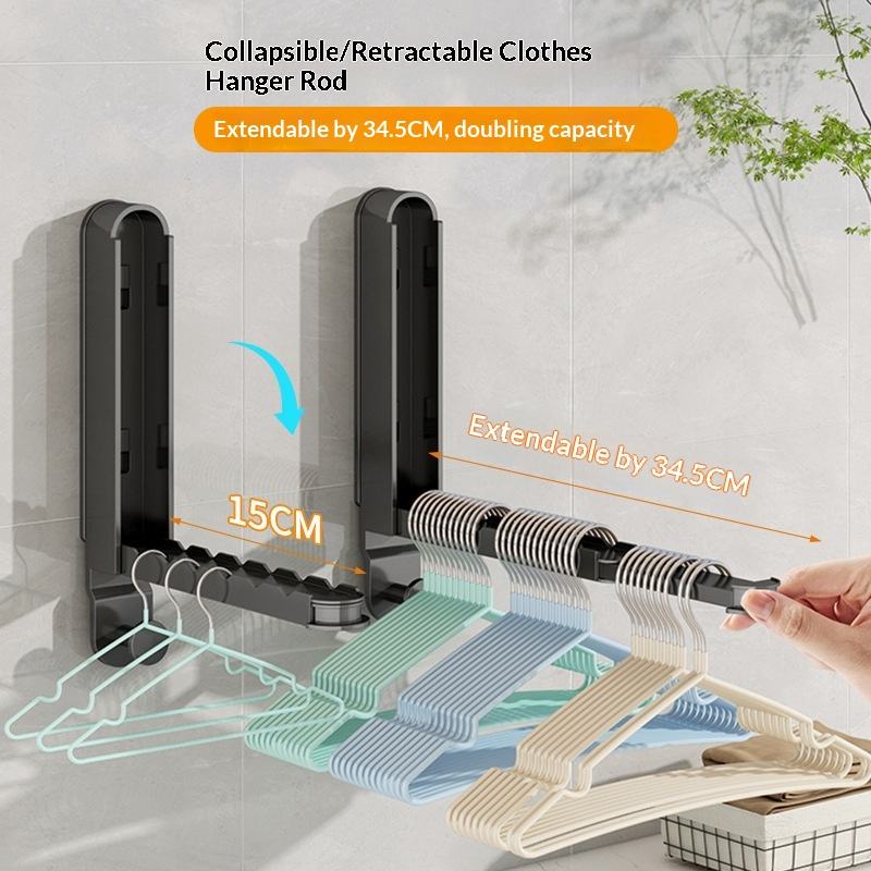 No-Drill Metal Door Cloth Hanger