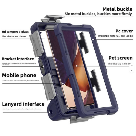 Universal Waterproof Mobile Case for Diving & Swimming