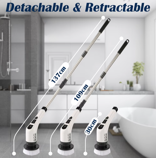 Cordless 9-in-1 Electric Spin Scrubber
