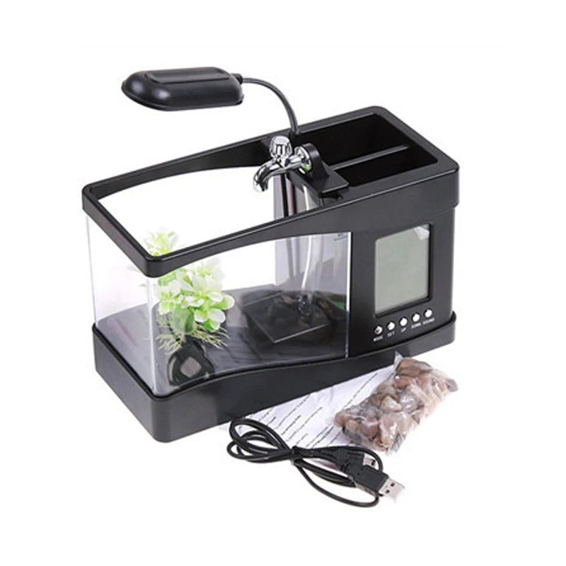 Mini Desktop Fish Tank Aquarium