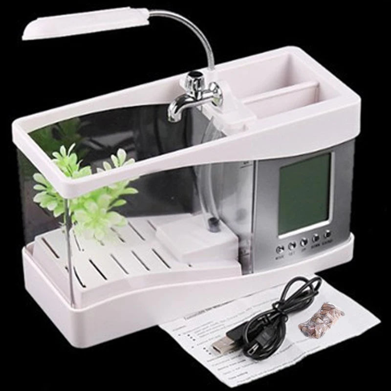 Mini Desktop Fish Tank Aquarium