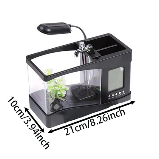 Mini Desktop Fish Tank Aquarium
