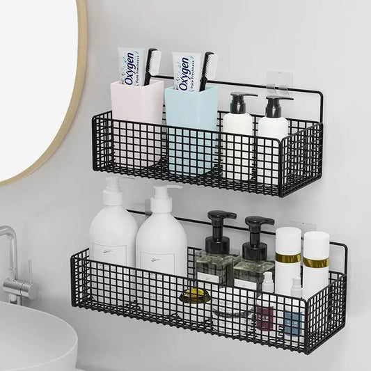 Adhesive Shower Caddy Baskets