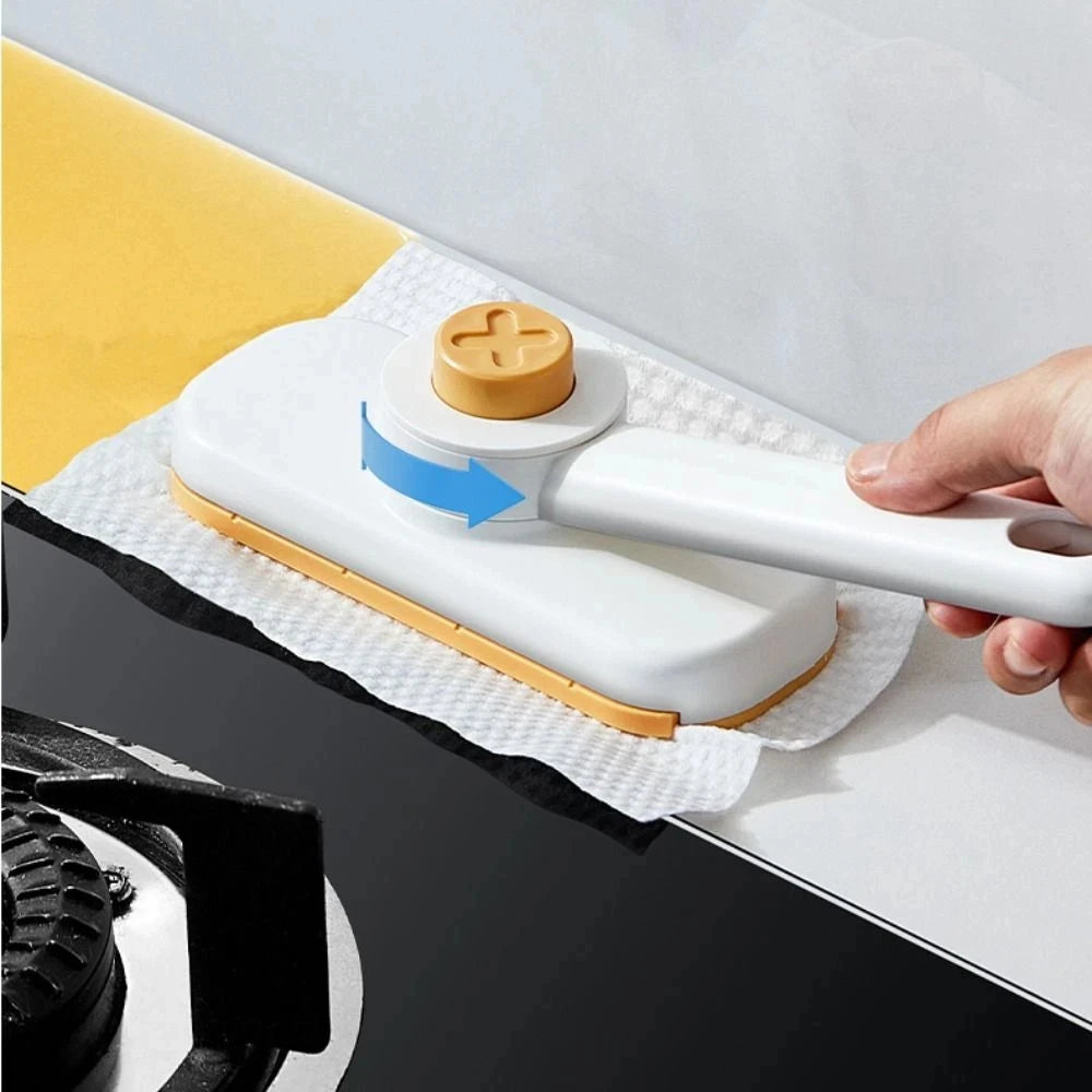 Mini Rotating Kitchen Mop With Replaceable Cloth
