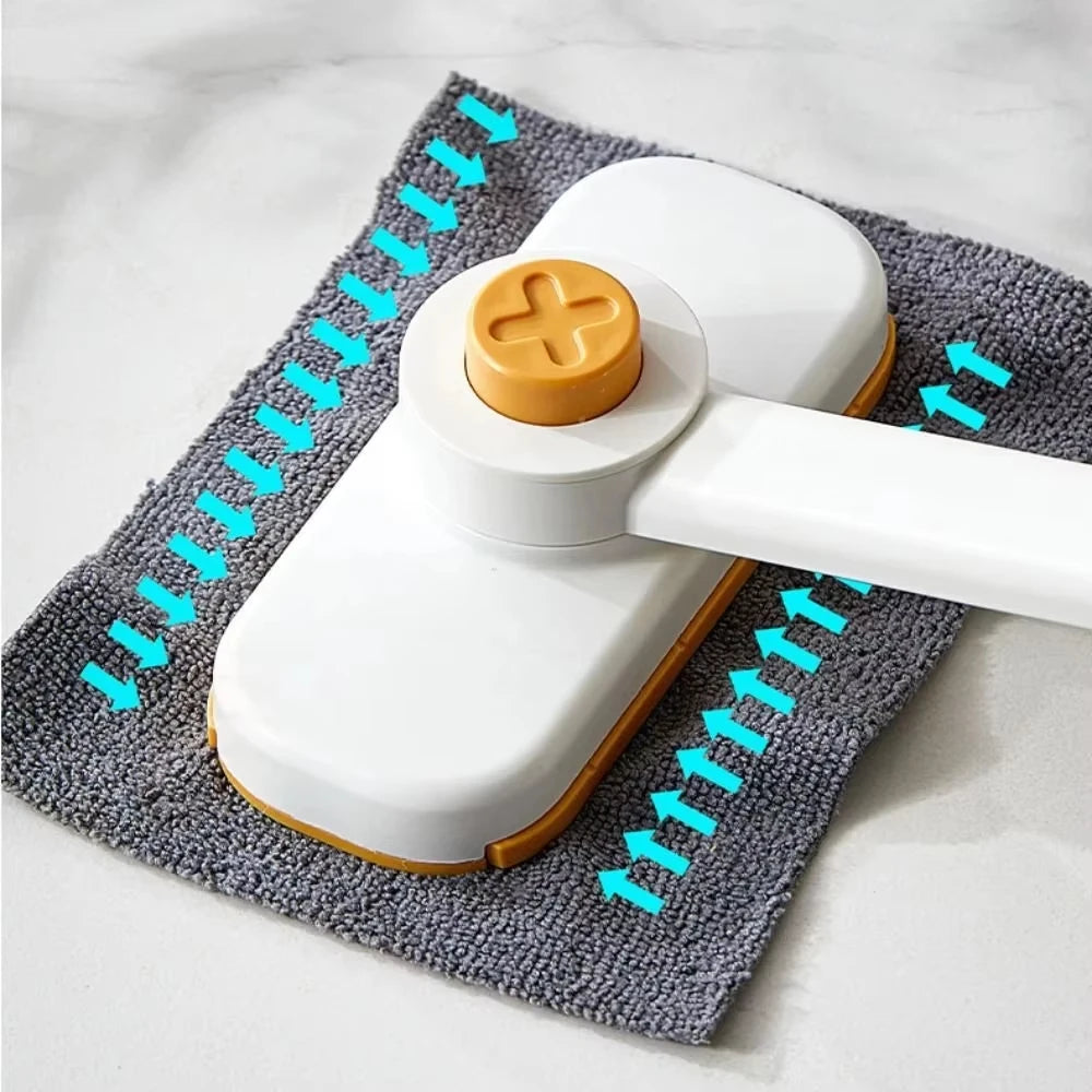 Mini Rotating Kitchen Mop With Replaceable Cloth