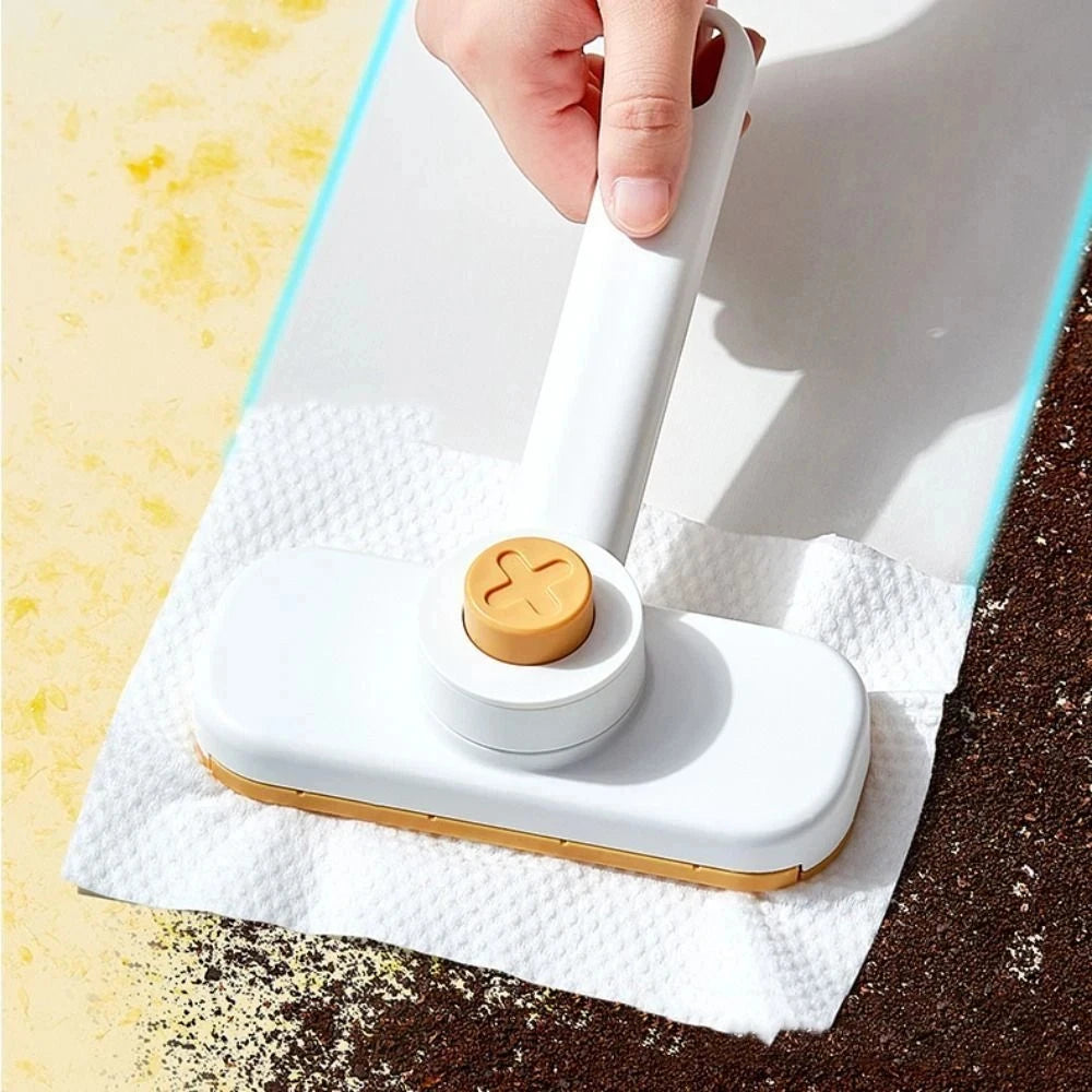 Mini Rotating Kitchen Mop With Replaceable Cloth