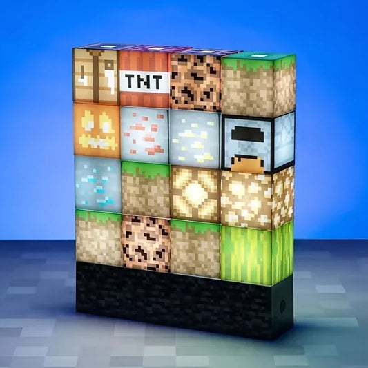 Minecraft Rearrangeable Light Blocks (16pcs Set)