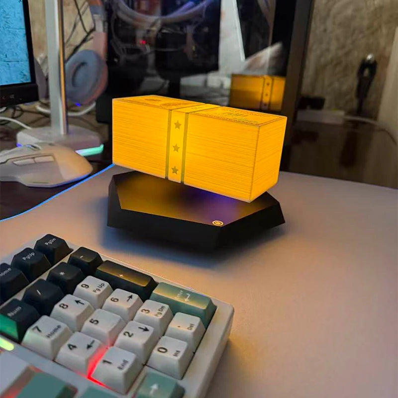 Magnetic Levitation 360° Floating Money Lamp