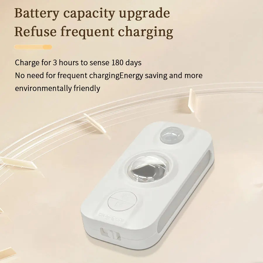 Rechargeable RGB Body Sensor LED Light
