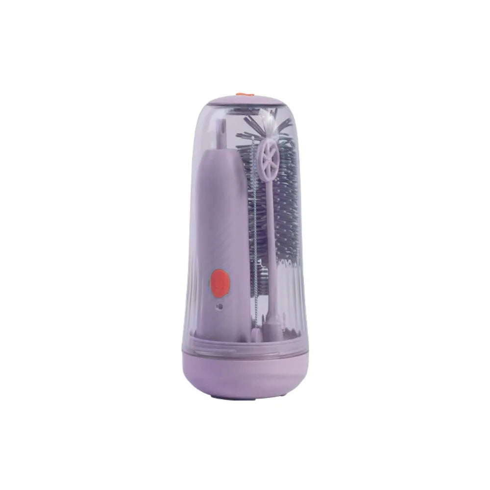 Electric Silicone Baby Bottle Brush Set