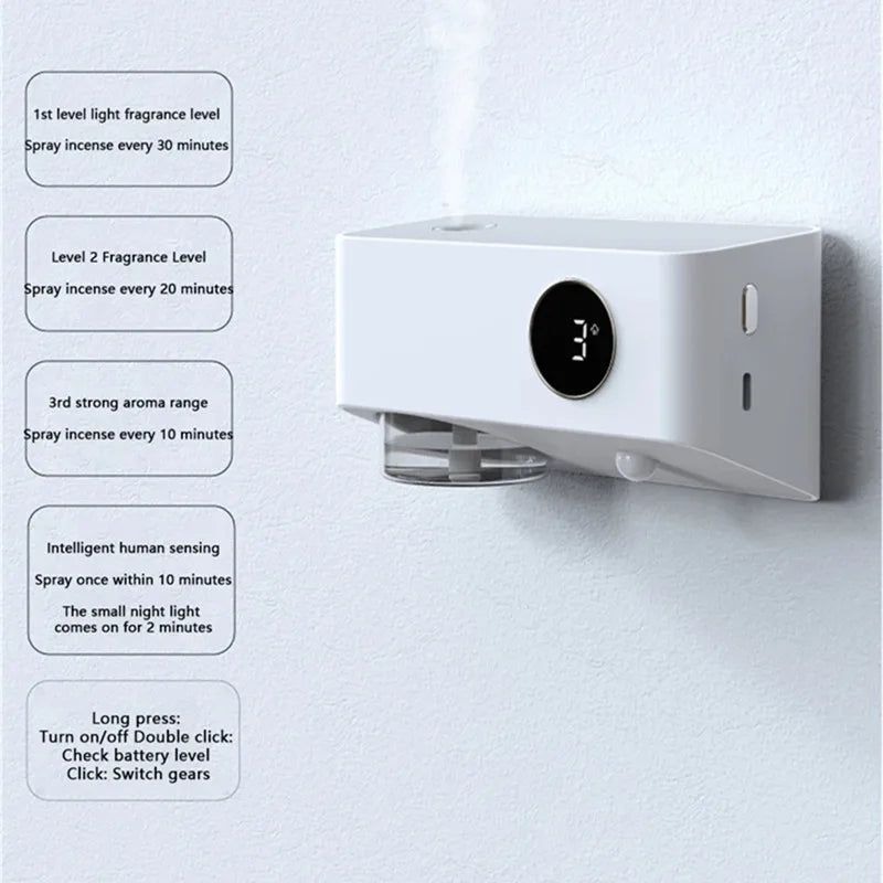 Smart Body Sensing Essential Oil Diffuser