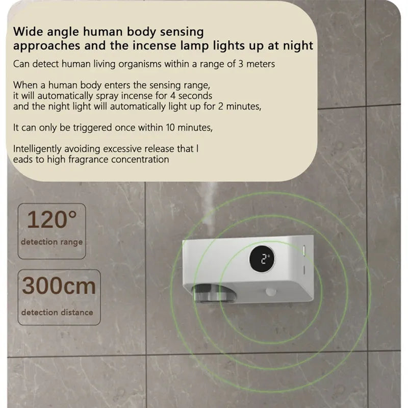 Smart Body Sensing Essential Oil Diffuser