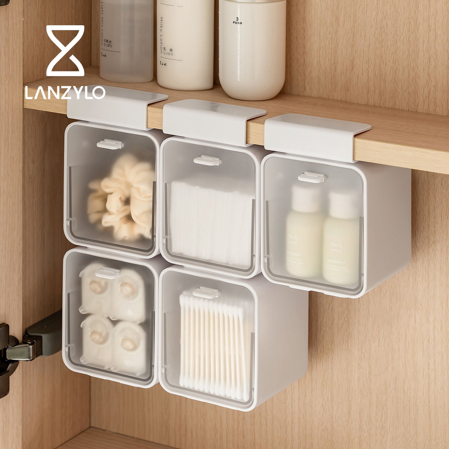 Under-Shelf Modular Storage System