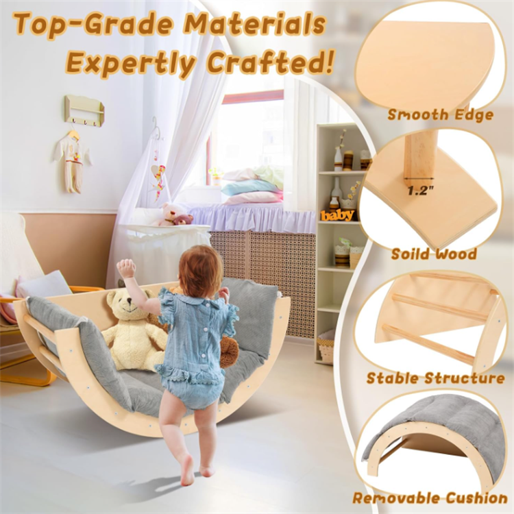 Montessori Solid Wood Arch Table