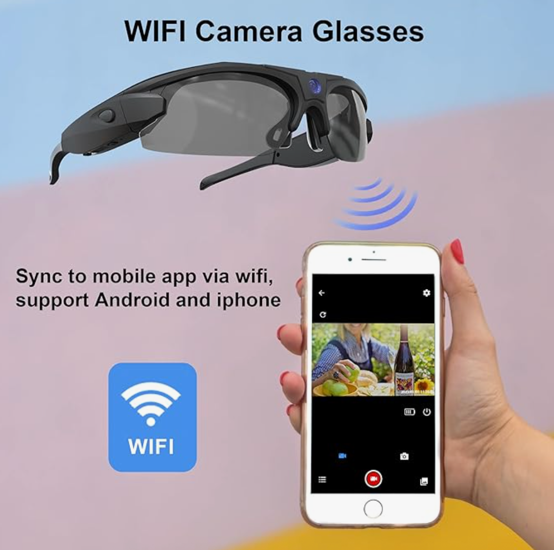 Smart Eyeglasses With Builtin Camera