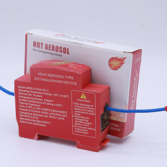 Heat Aerosol Fire Extinguishing Device for Electricity Meter