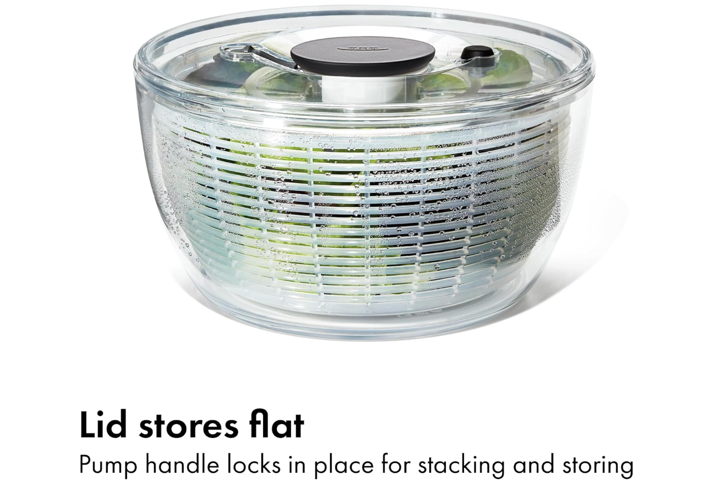 Manual Press Salad Spinner