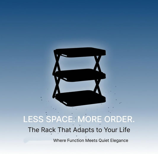 Foldable 3-Layer Rack Organizer