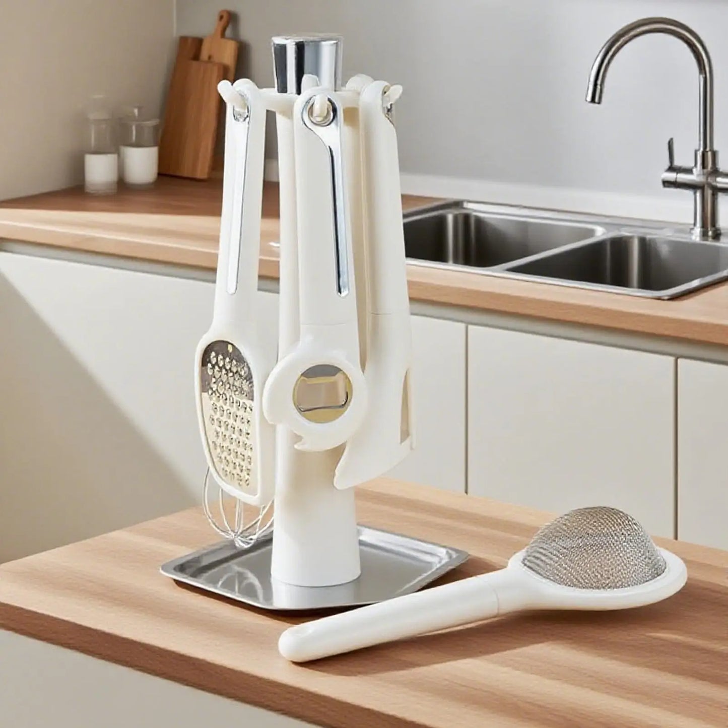 Stainless Steel 7-Piece Kitchen Gadget Set