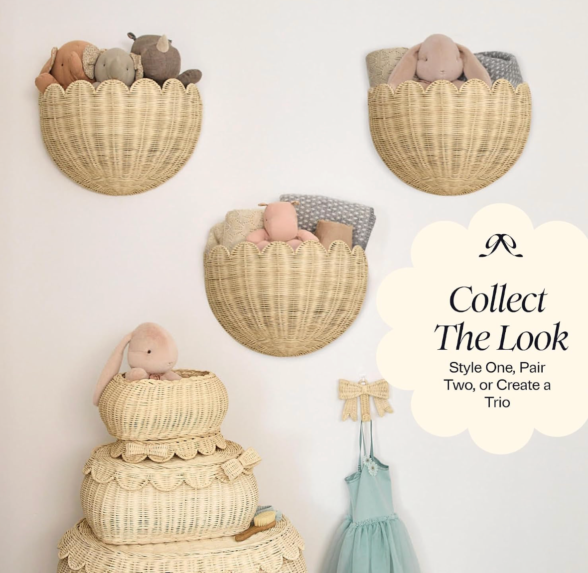 Wall Hanging Basket Organiser