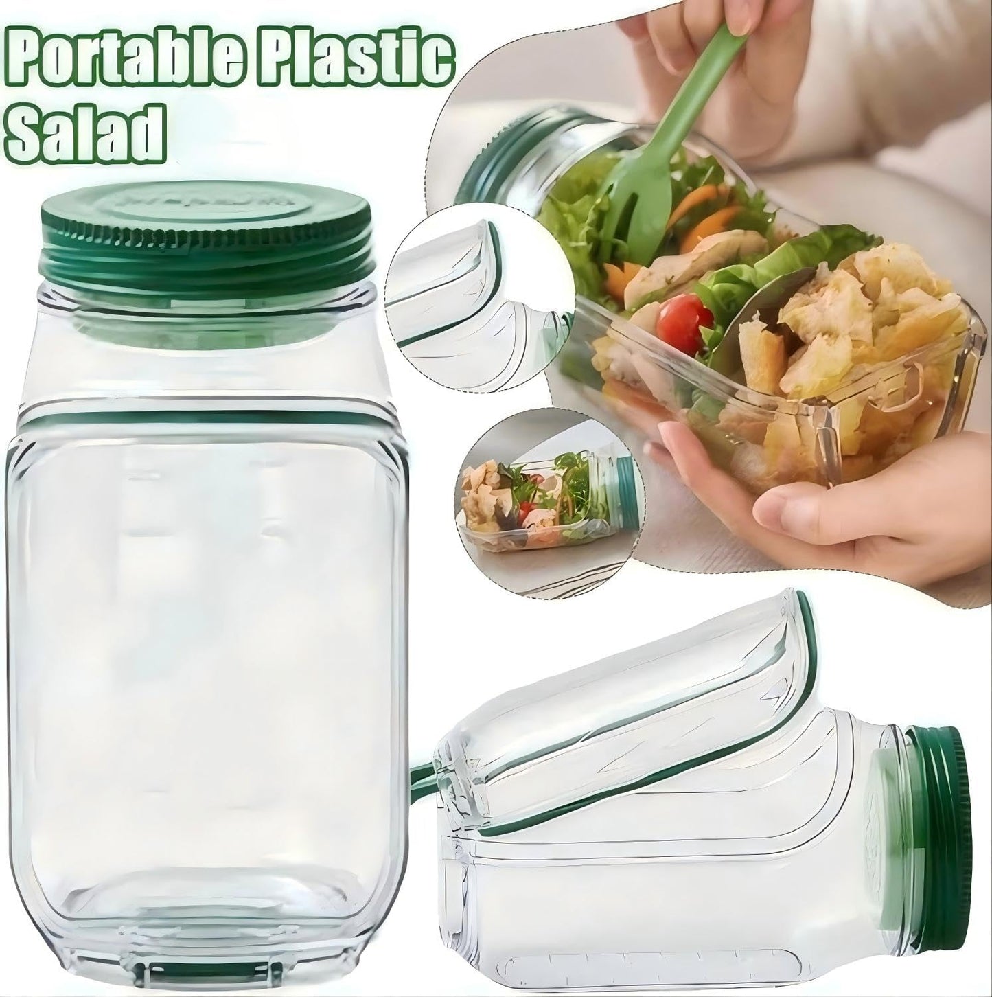 Creative Leak Proof Salad Pod