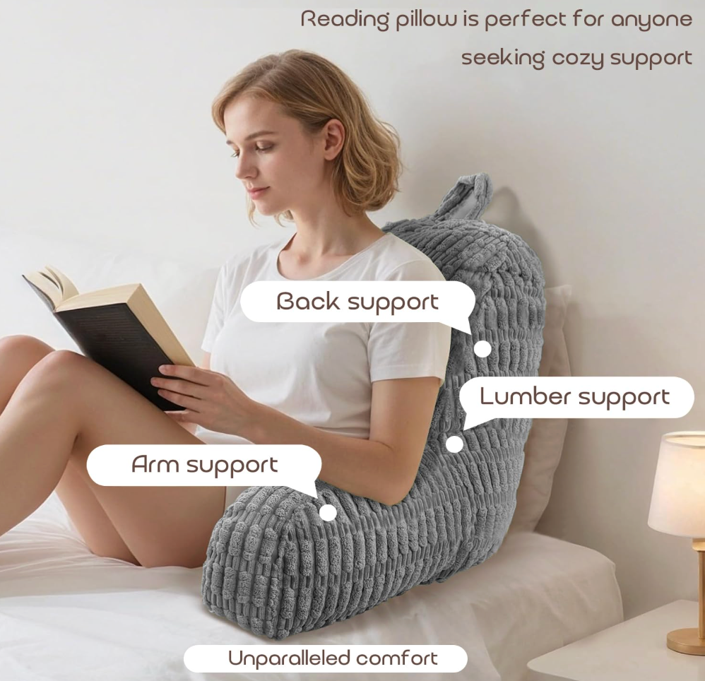 Back Cushion Wedge-Shaped Pillow