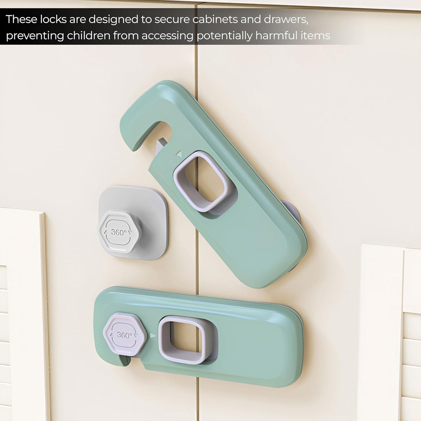 Child Proof Refrigerator Lock