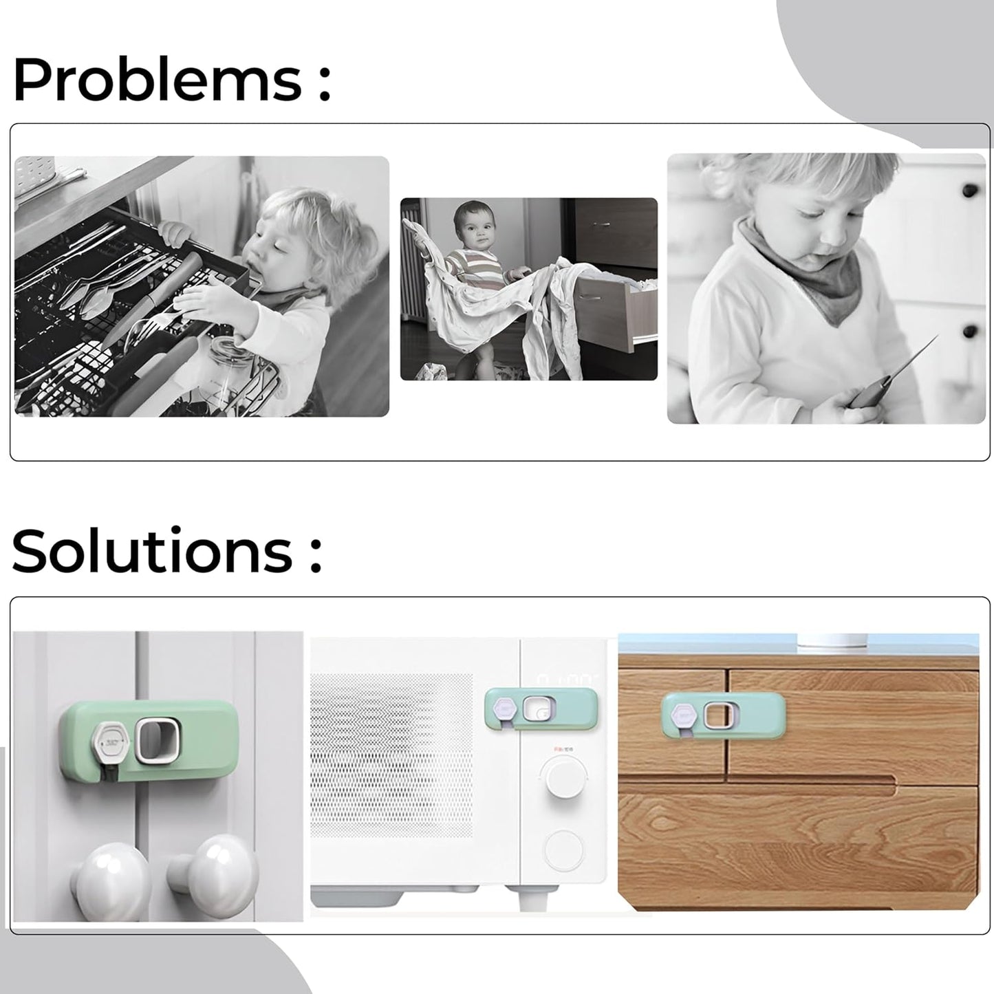Child Proof Refrigerator Lock