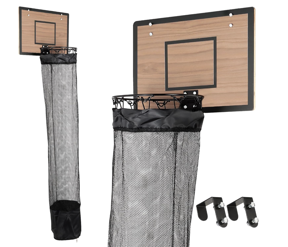 Over the Door Basketball Hoop Laundry Basket