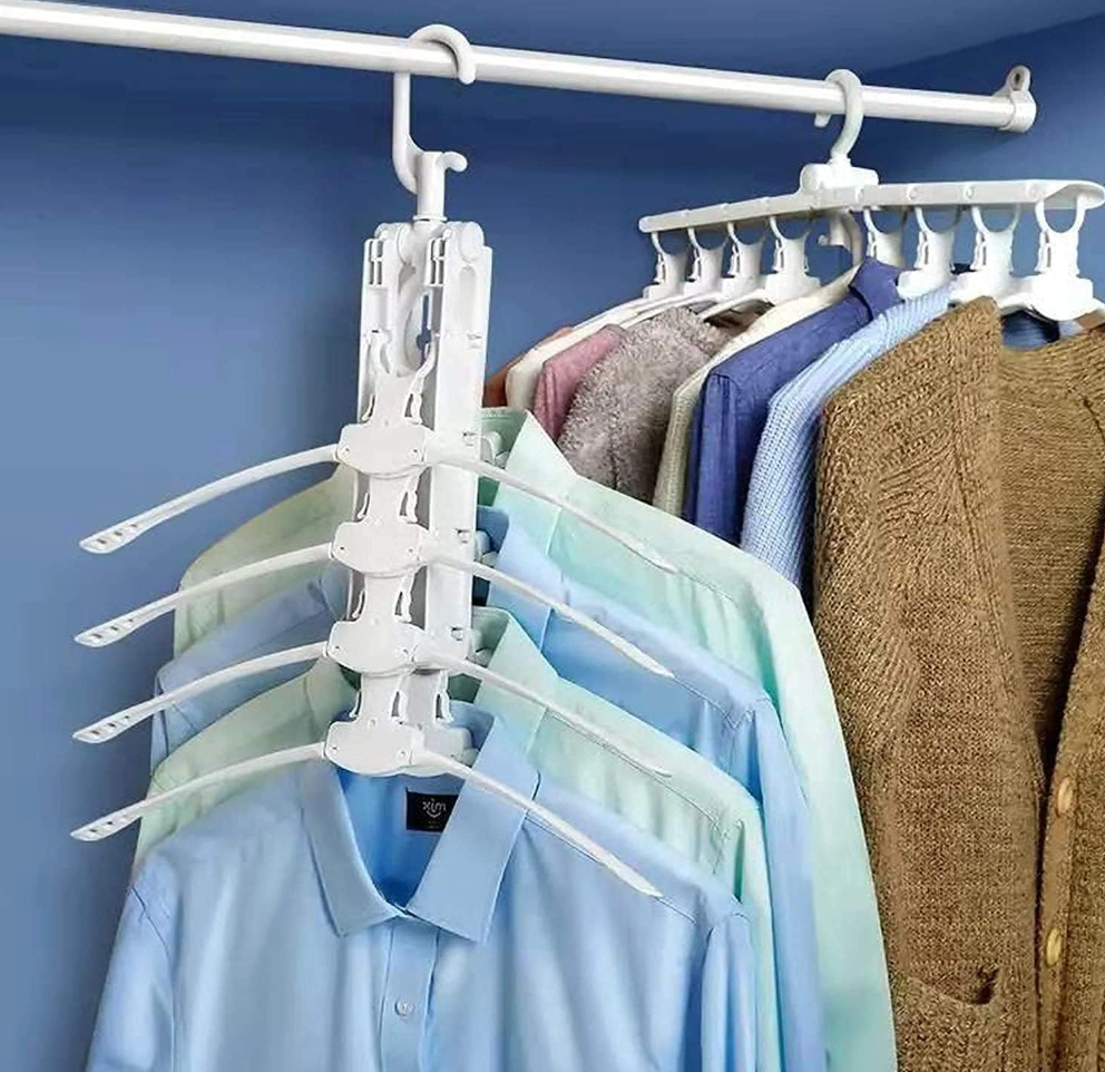 8-in-1 Foldable Multifunctional Magic Cloth Rack