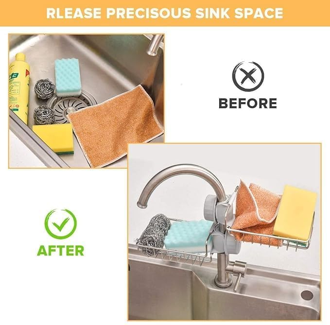 Multifunctional Over Kitchen Sink Caddy