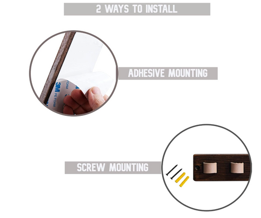 Wall Mounted Sunglass Holder Rack